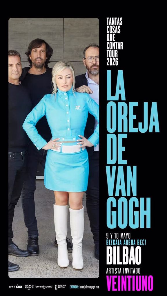 Anuncio del inicio de gira 2026 de La Oreja de Van Gogh