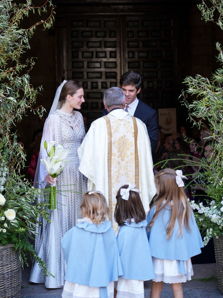Boda de Fernando Palazuelo y Micaela Belmot en Cáceres, 2025. 