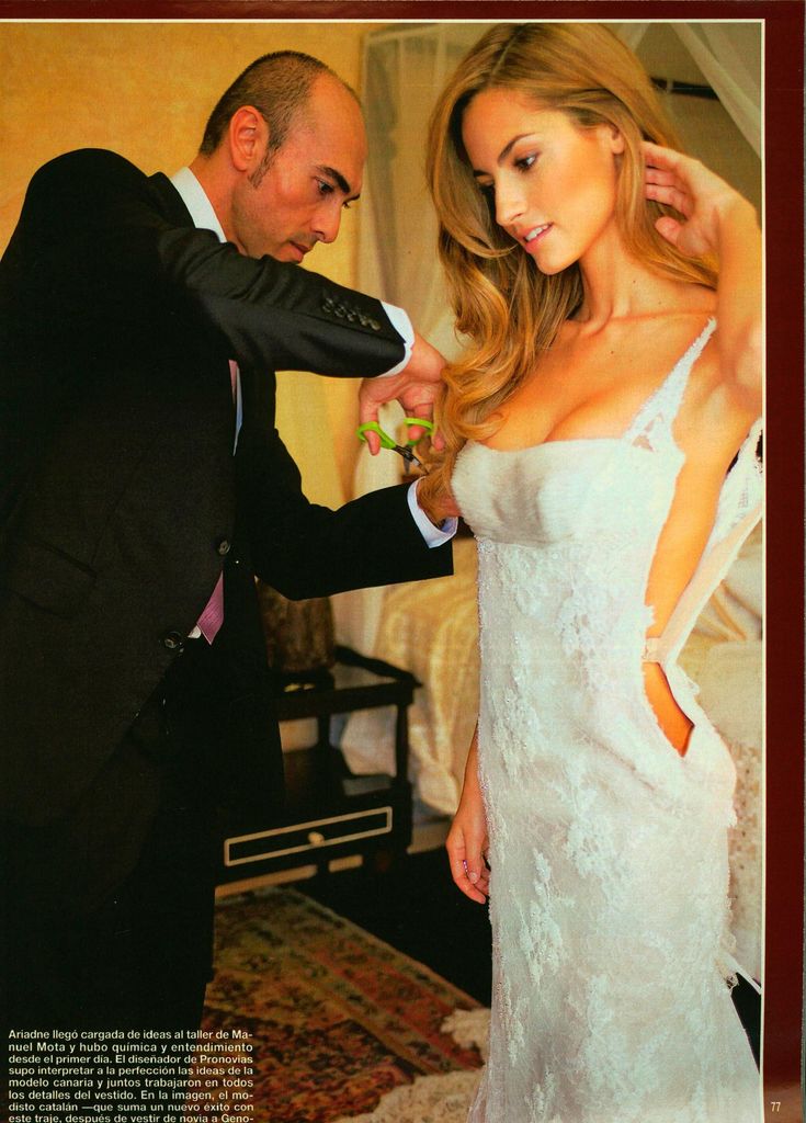 Ariadne Artiles y Fonsi Nieto HOLA PLUS