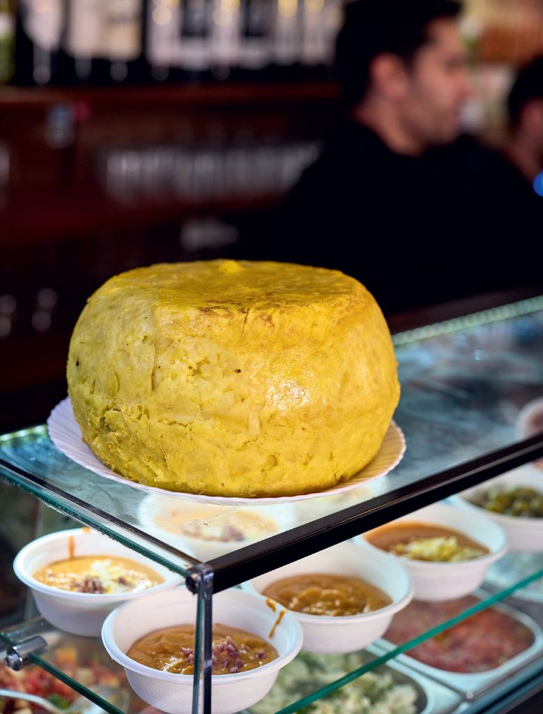 Tortilla de patata del Bar Santos
