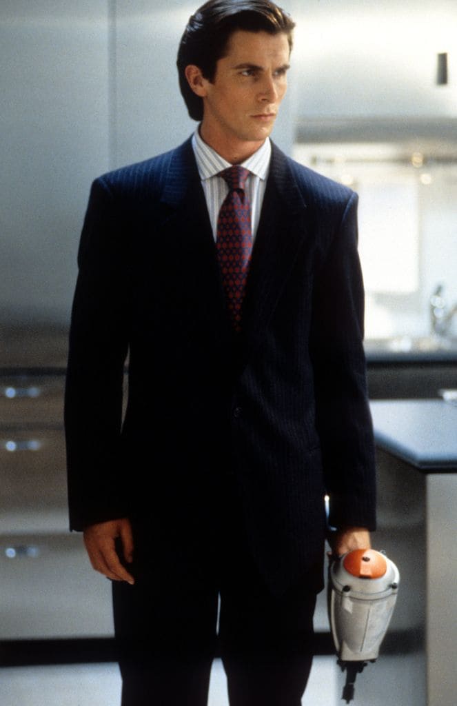 Su cameo en 'American Psycho'.