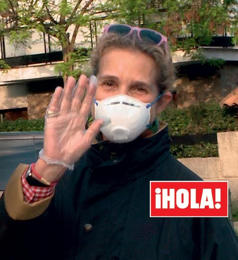 La infanta Elena durante la cuarentena por coronavirus