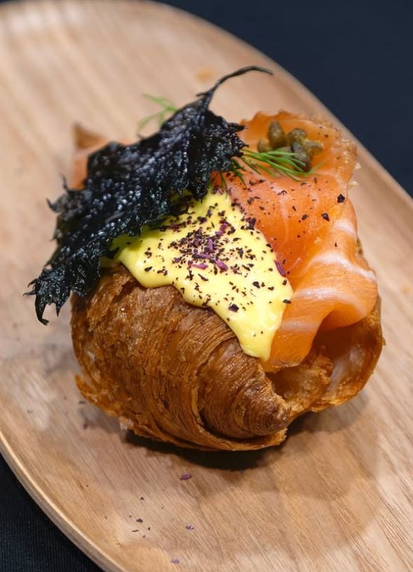Croissant ganador del concurso, creado por Ortuño.
