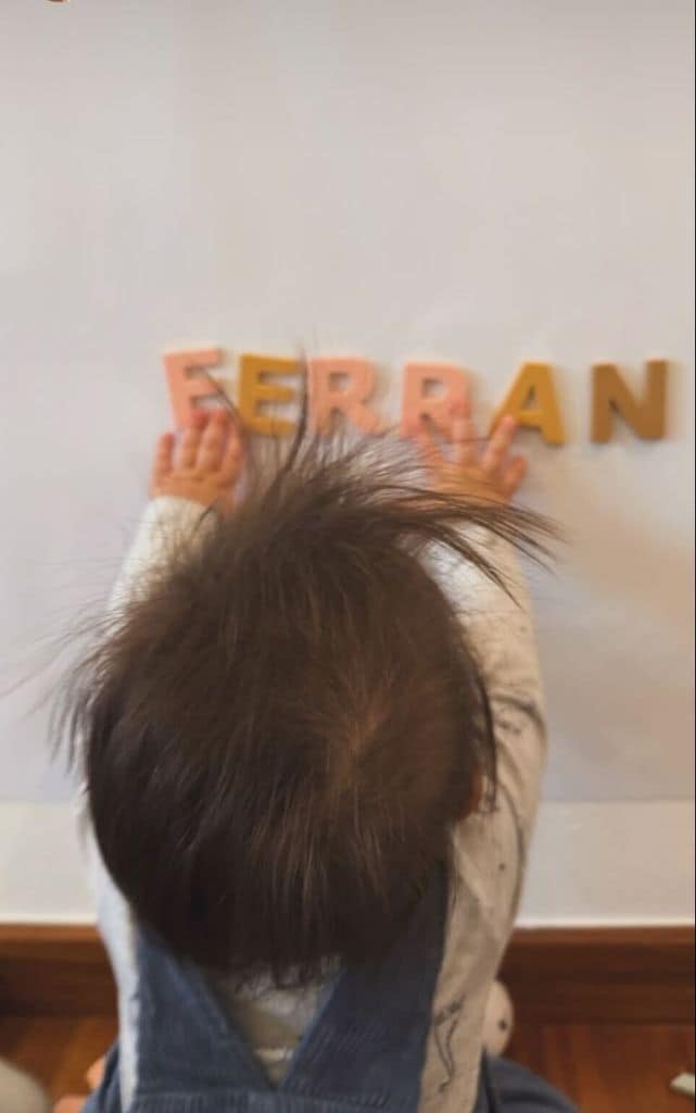 Sofía Rivera Torres mostró esta nueva foto de su hijo Ferrán