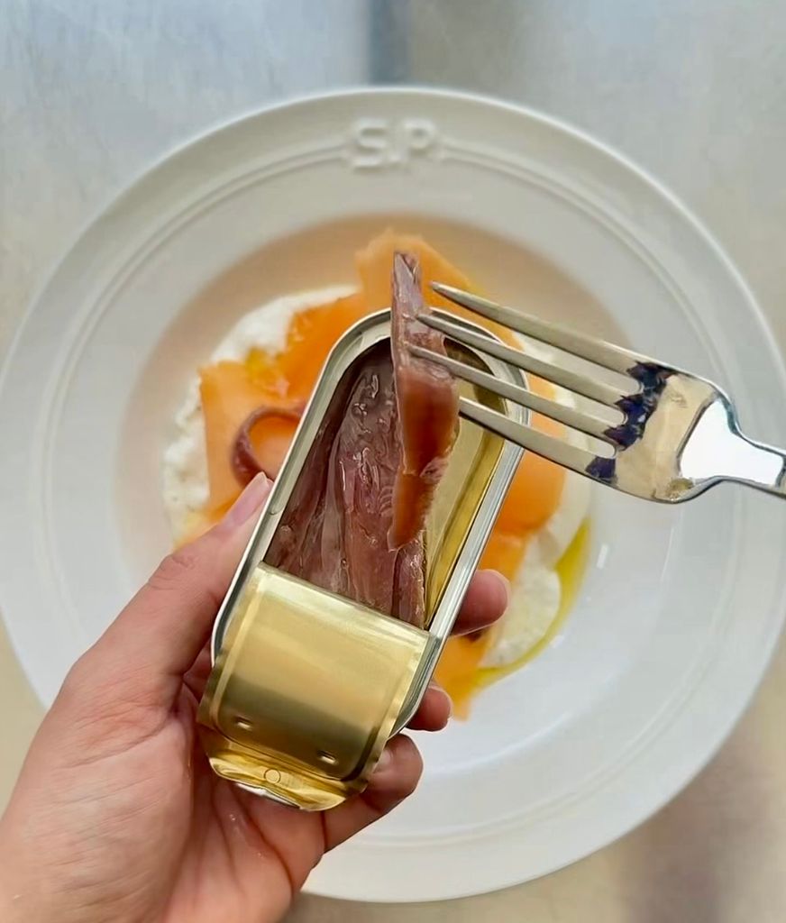 Unas buenas anchoas del Cantábrico