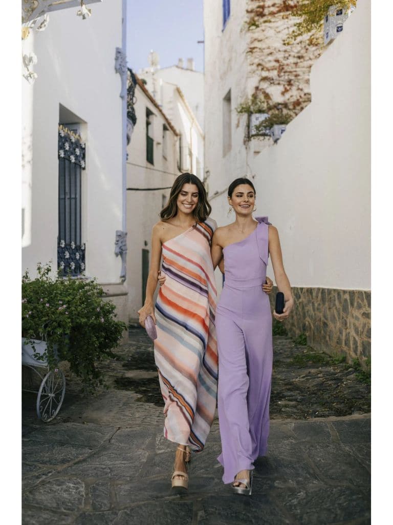 Looks invitada hermana de la novia rebajas La Croixé