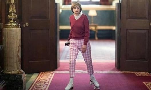 emma corrin como la princesa diana en the crown