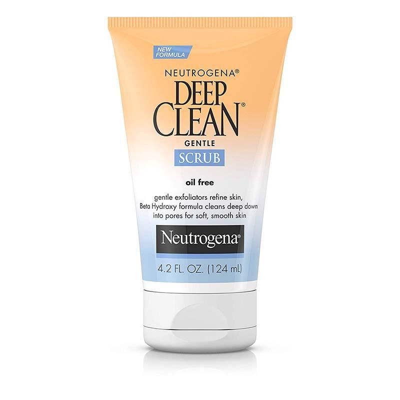 deep clean gentle scrub neutrogena
