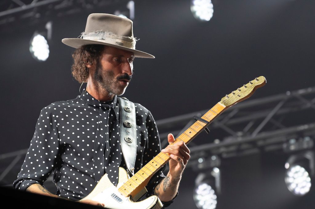 Momento del concierto de Leiva en Madrid en el marco de su gira Gigante