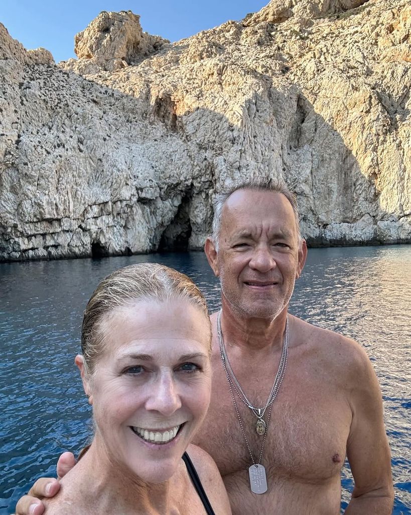 Tom Hanks y Rita Wilson