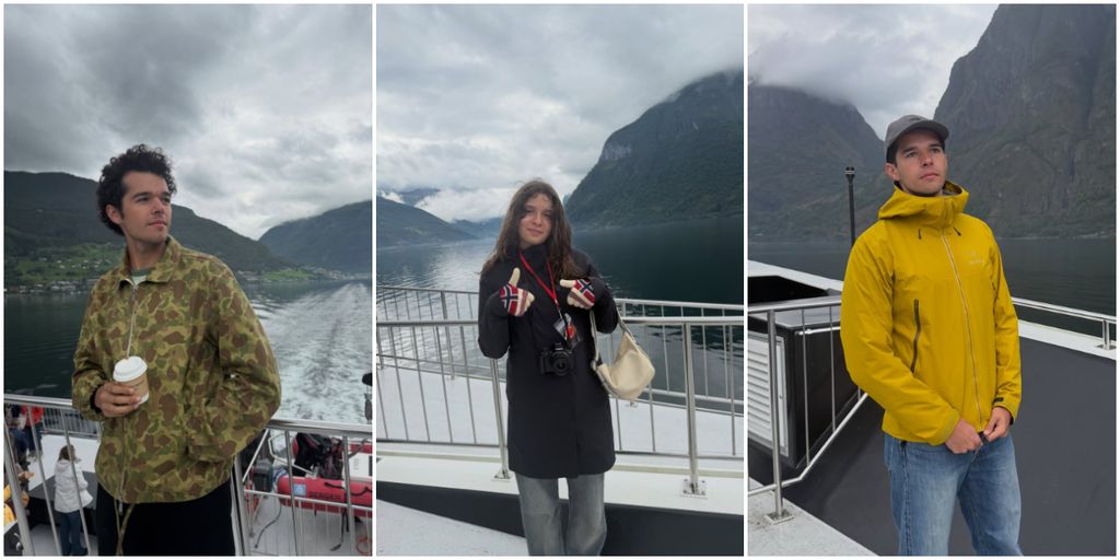 Como la mamá orgullosa que es, Itatí Cantoral compartió fotos de ellos durante su paseo.