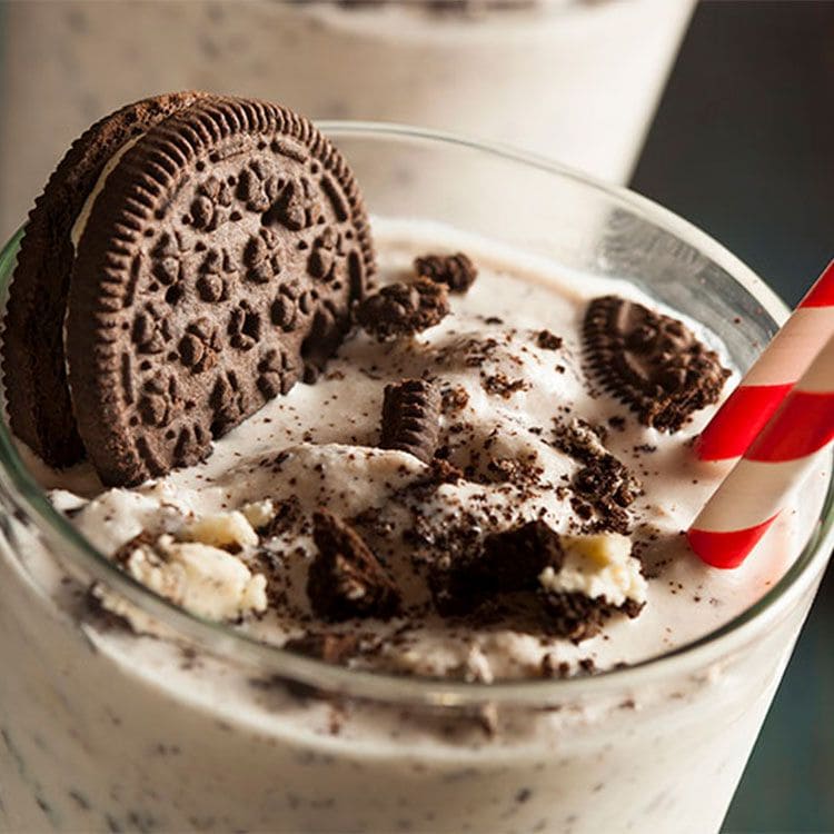Batido de galletas Oreo