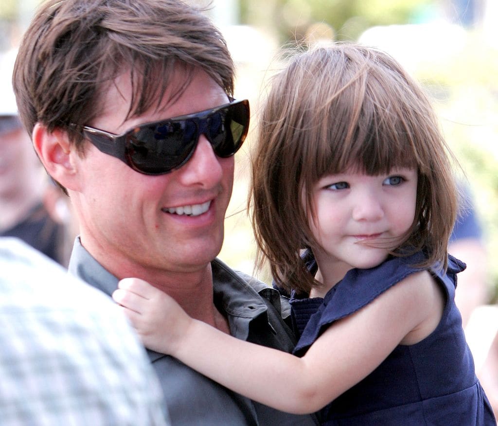 Suri es la única hija que Tom Cruise tuvo con Katie Holmes 