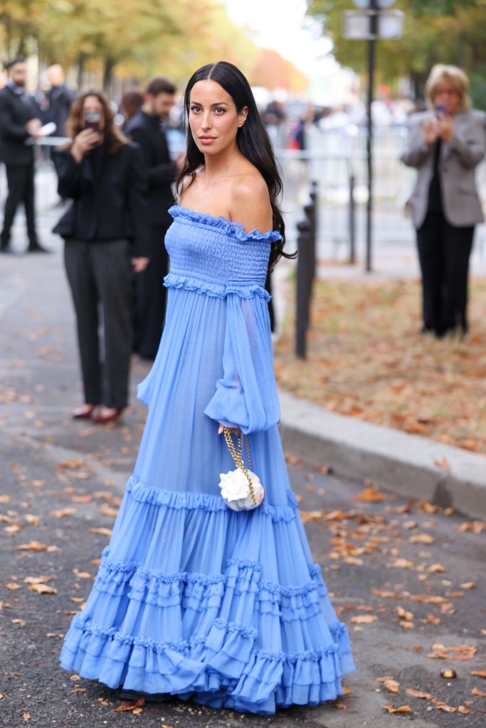 Inés de Ramón en el desfile de Chloé Primavera/Verano 2027 durante la Semana de la Moda de París, el 1 de octubre de 2026.
