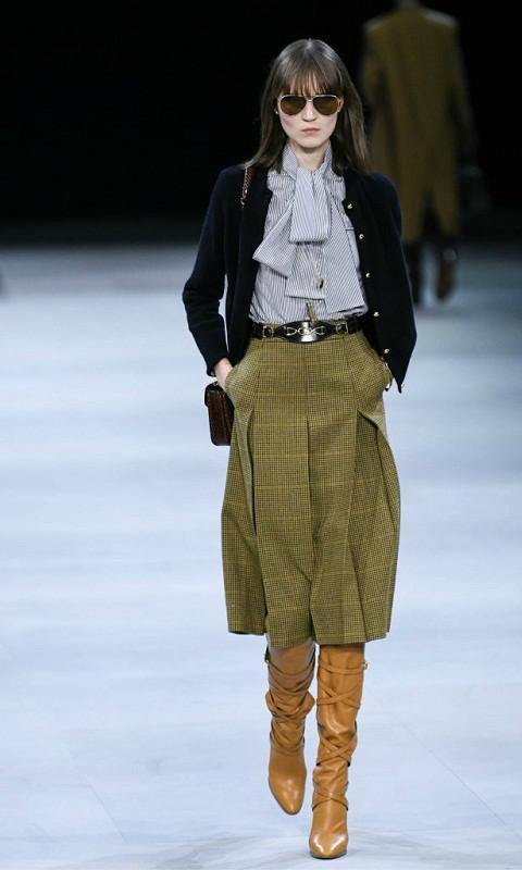 celine ribbon runway2