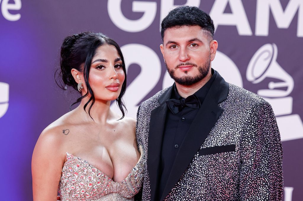 Omar Montes y su actual pareja, Lola Romero