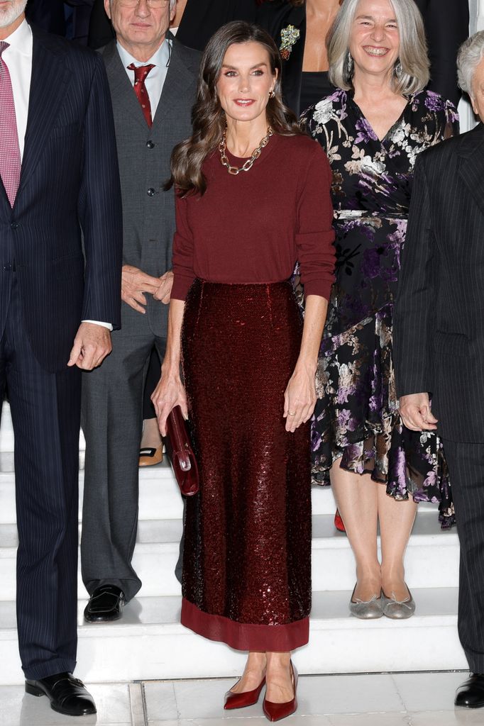 La reina Letizia en el Premio Francisco Cerecedo en Madrid