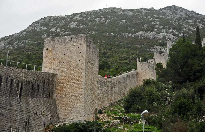 Muralla de Ston, conocida como la muralla china europea