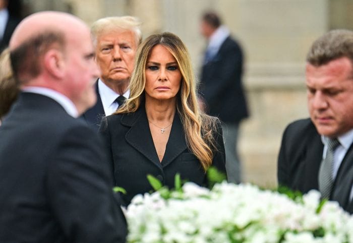 Melania Trump destacó el gran papel como abuela de su madre