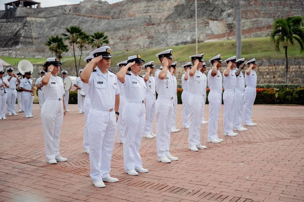 LLegada de la comisión española a Cartagena de Indias