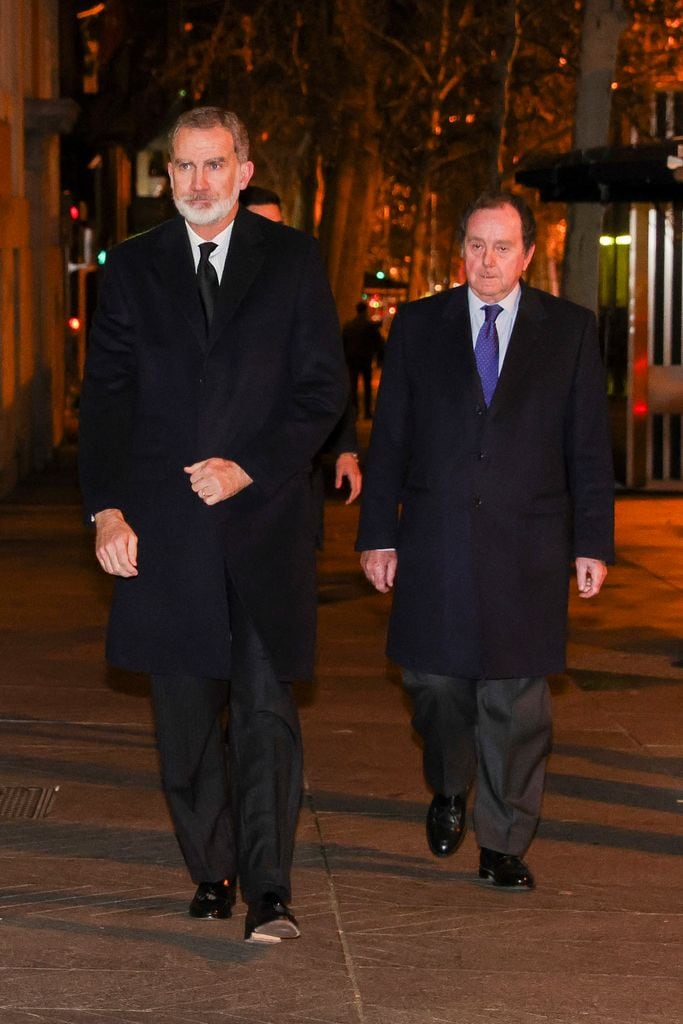 Rey Felipe VI y Jaime Alfonsin