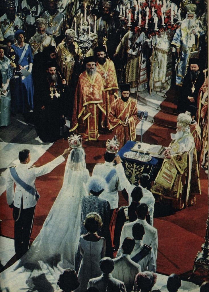 Boda Constantino de Grecia HOLA 1964