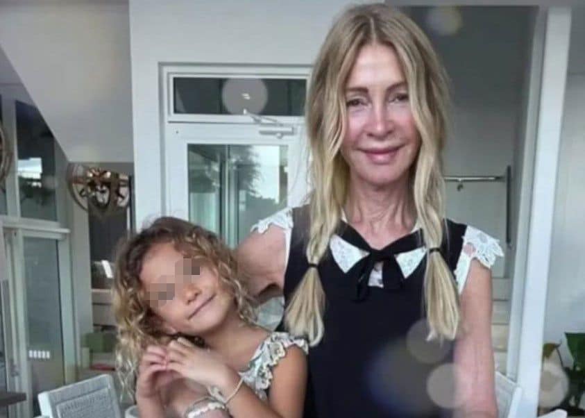 Cris Morena con su nieta Mila Yankelevich