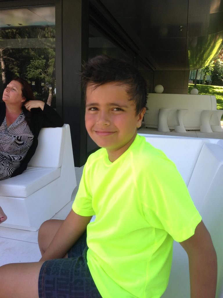 Marco Quevedo Tárrega de pequeño