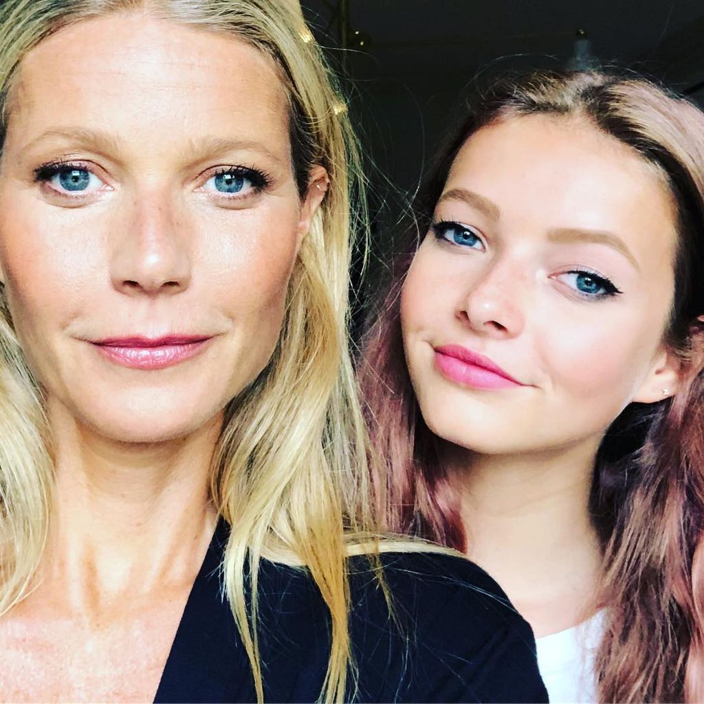 Gwyneth Paltrow con su hija Apple