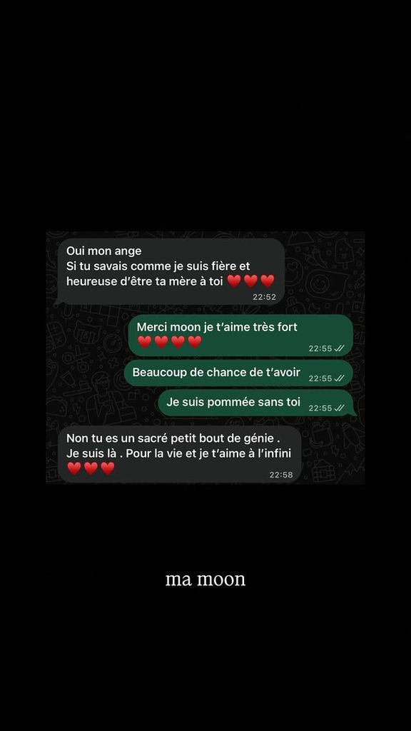 La conversación entre Mathilde Favier y su hija