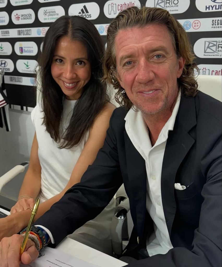 María, sobrina de Isabel Preysler, deja el Badajoz en manos de Colate Vallejo-Nágera