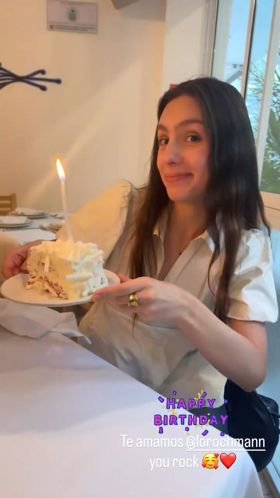 Lorenza, la hija mayor de Mauricio Ochmann, cumple 22 años