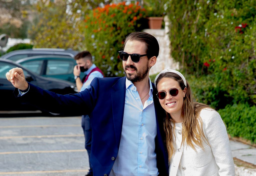 Philippos y Nina en una imagen de archivo
