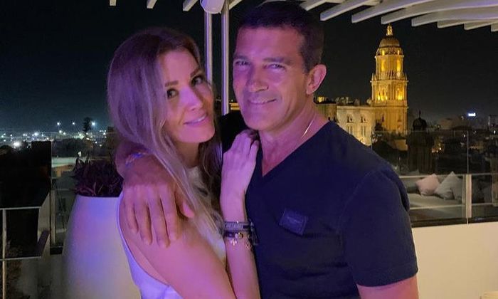 Antonio Banderas y Nicole Kimpel