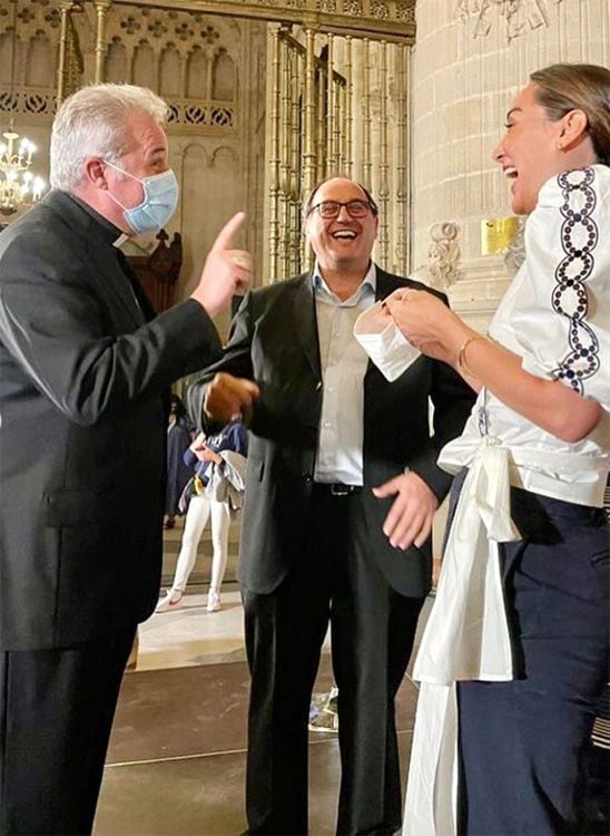 Tamara Falcó en Burgos