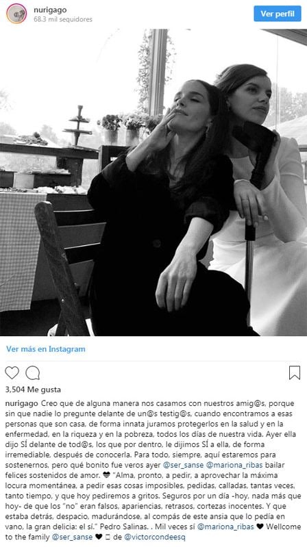 Mariona Ribas y Nuria Gago