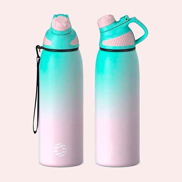 Fjbottle Botella Agua Acero Inoxidable con Tapa Magnética 1L