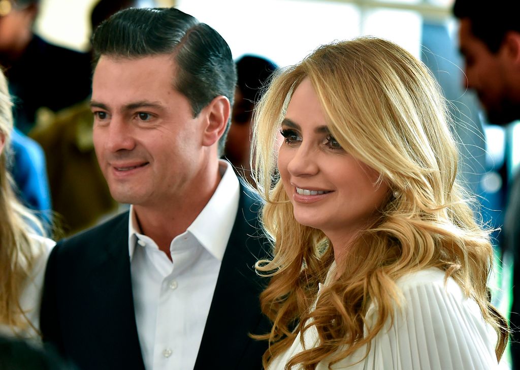 Enrique Peña Nieto y Angélica Rivera en sus días como presidente y primera dama, respectivamente.