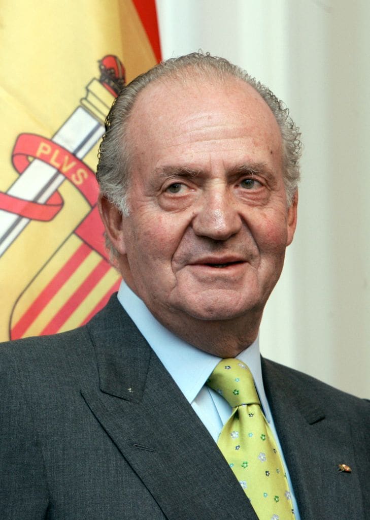 Juan Carlos I fotografiado en Berlín, el 6 de febrero de 2007