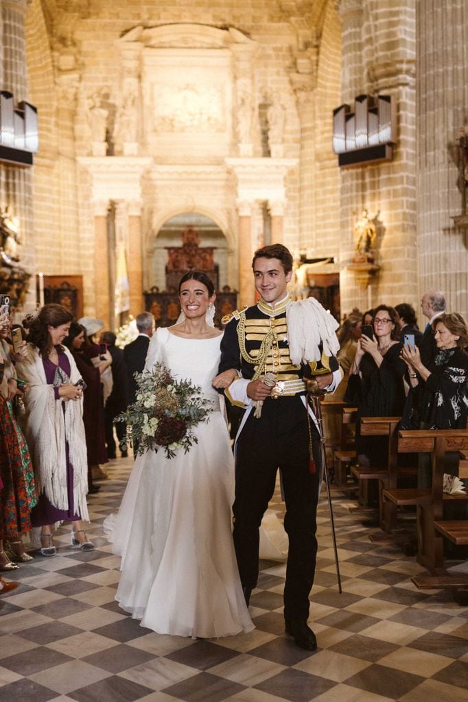 Los detalles de la gran boda aristocrática de Gonzaga Zuleta y Blanca García en Jerez, con una cercanía especial a la Casa Real