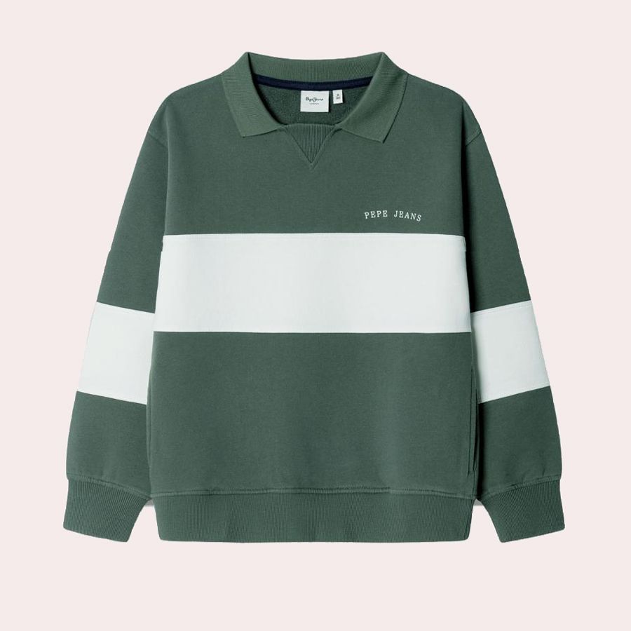 Sudadera Peter de niño - Pepe Jeans - Verde