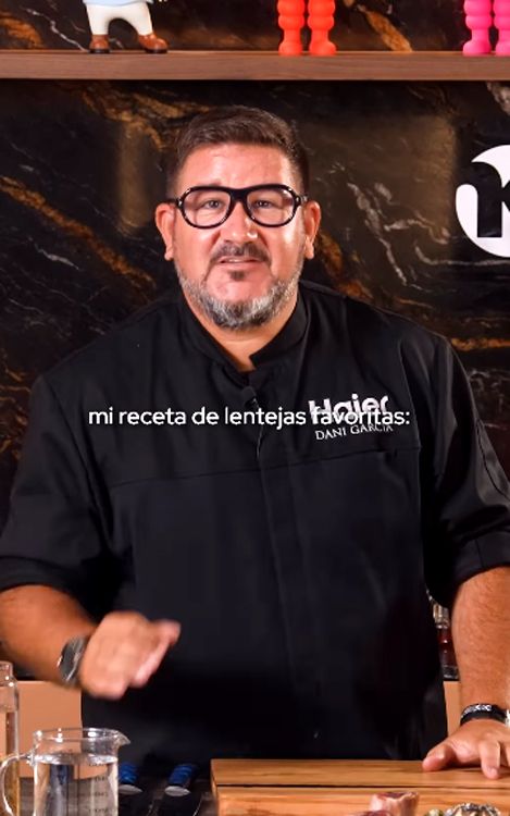 El chef Dani García