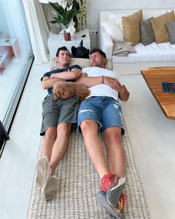 Kike Quintana y Álvaro Rojo juntos
