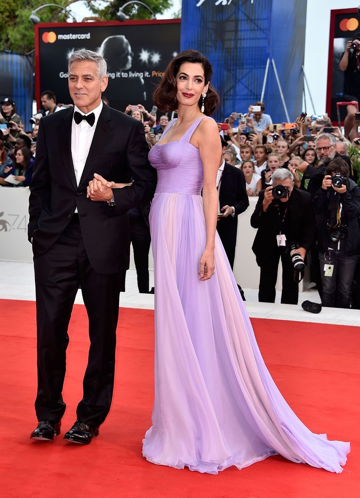George Clooney y Amal Clooney 