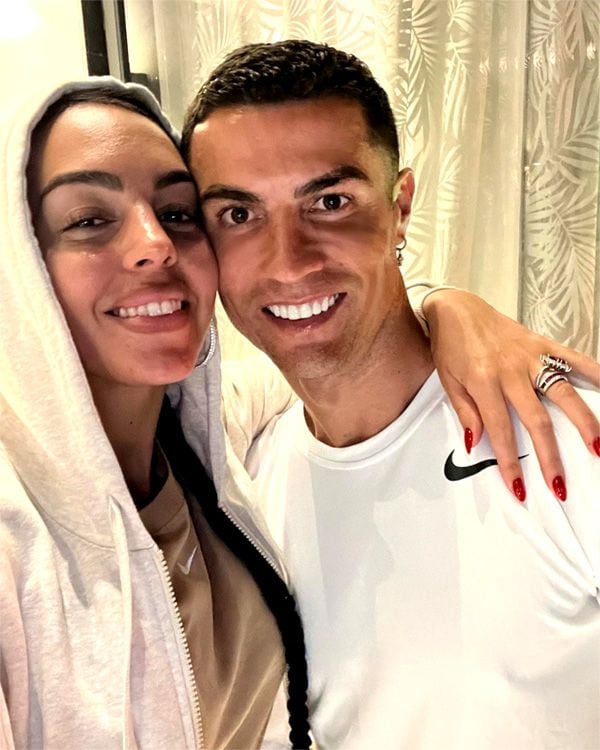 Georgina Rodríguez y Cristiano Ronaldo
