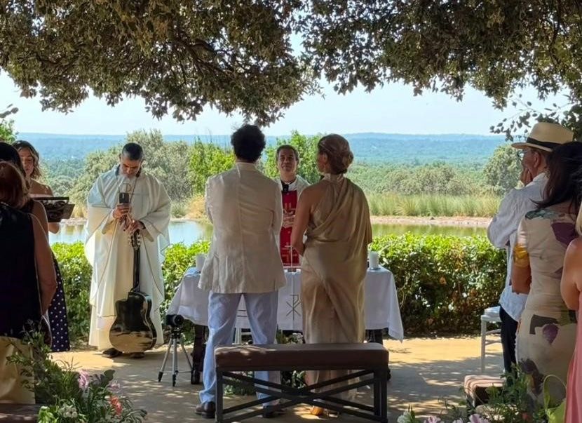 Pepe Rodríguez y Mariví Fernández, celebrando sus bodas de plata