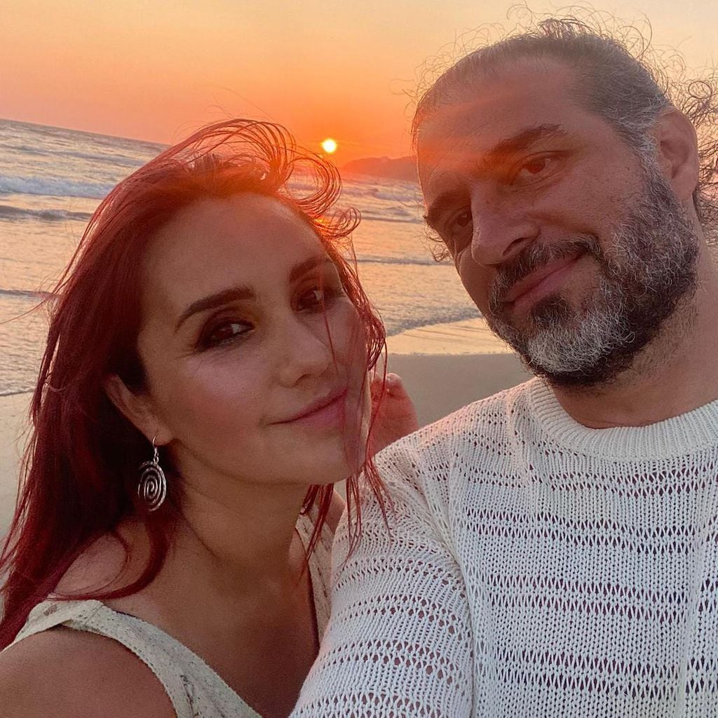 Dulce María y Paco Álvarez