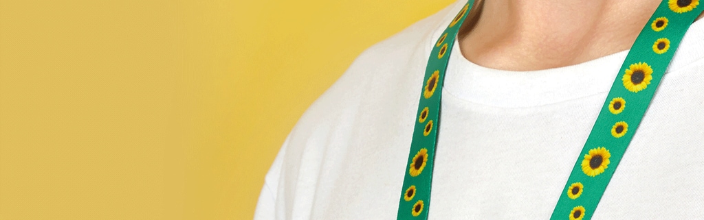 Collar de los girasoles para discapacidad invisible