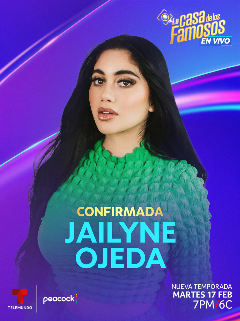 Jailyne Ojeda participará en 'La Casa de los Famosos' 6.