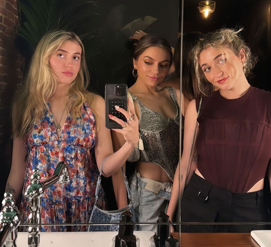 Regina, Sofía y Fernanda Castro